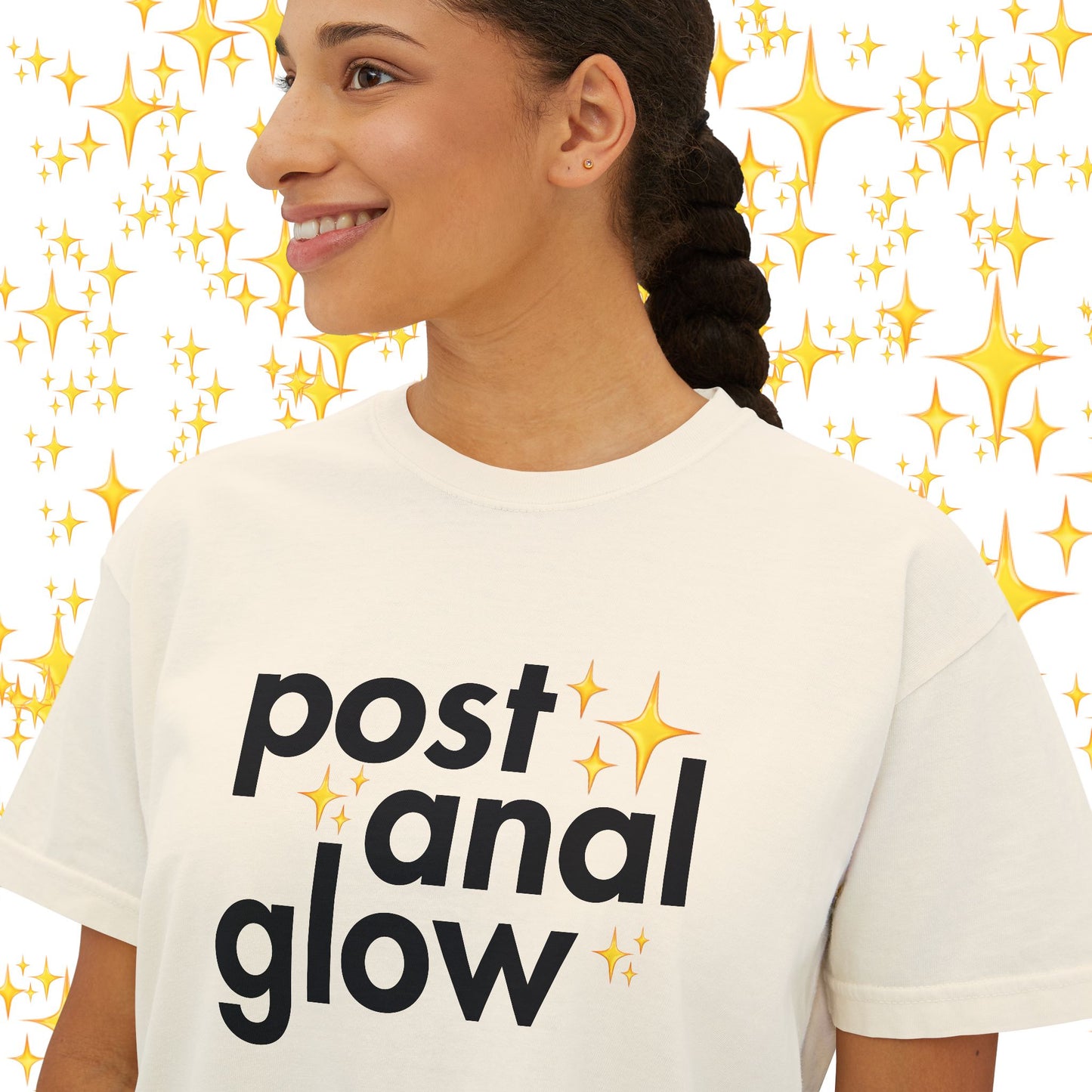 Post Anal Glow Gays + Girls Boxy Tee